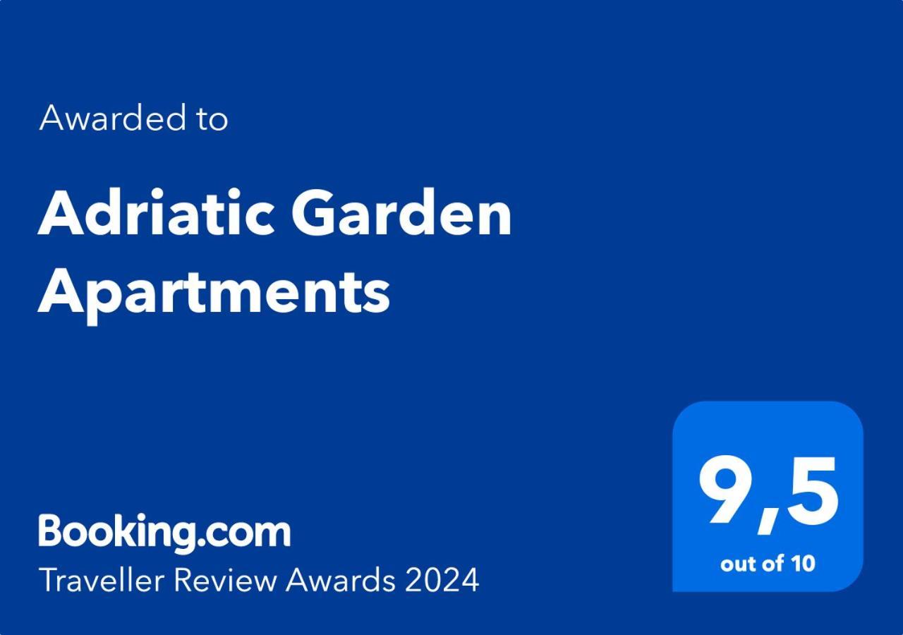 Adriatic Garden Apartments โอครูกกอร์นญี ภายนอก รูปภาพ
